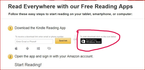 Kindle FREE Reading Apps