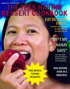 The Tess Harris Dessert Cookbook - FRONT Cover